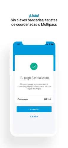 Captura de Pantalla 6 Onepay: paga fácil y rápido iphone
