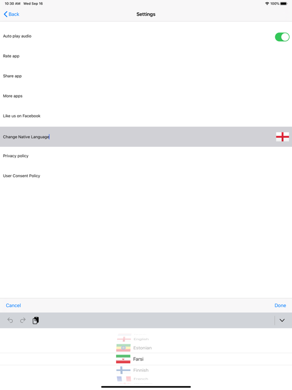 Screenshot #6 pour Learn Hebrew Offline Travel