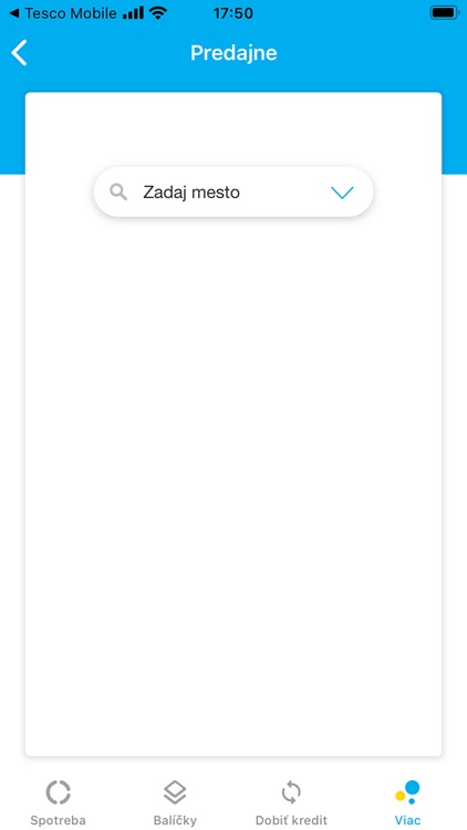Môj Tesco Mobile Slovakia