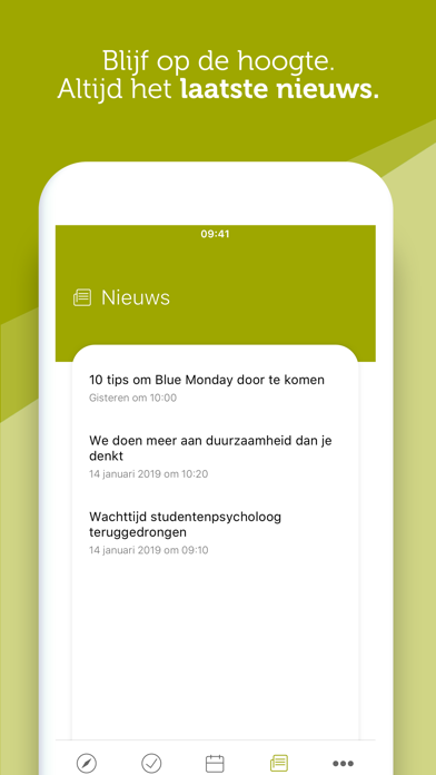 MijnHHS-studentenapp iPhone app afbeelding 4