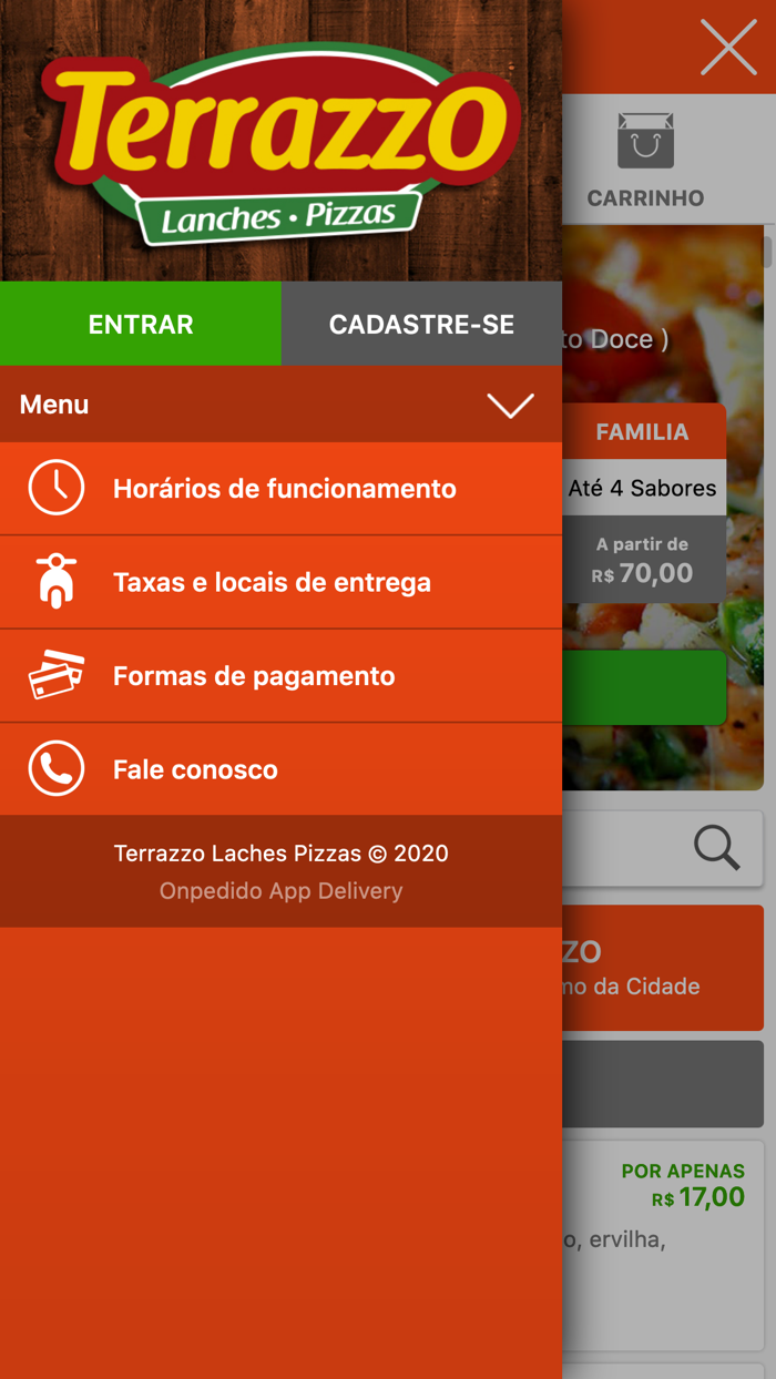 Terrazzo Lanches e Pizzas