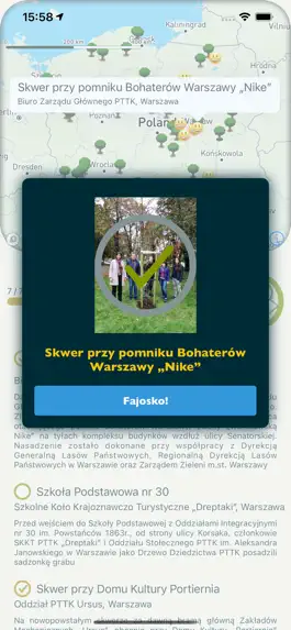Game screenshot Drzewa PTTK apk