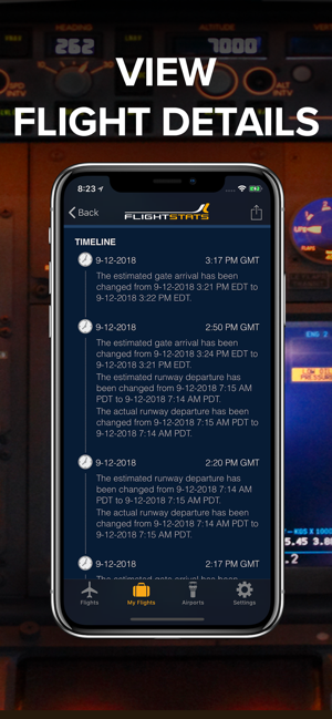 ‎FlightStats Capture d'écran