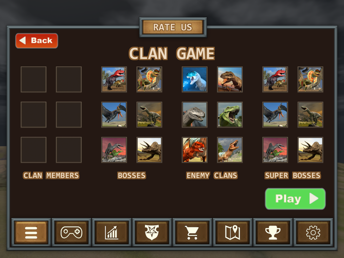 T-Rex Survival Simulator