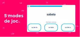 Game screenshot Juga amb les síl·labes apk