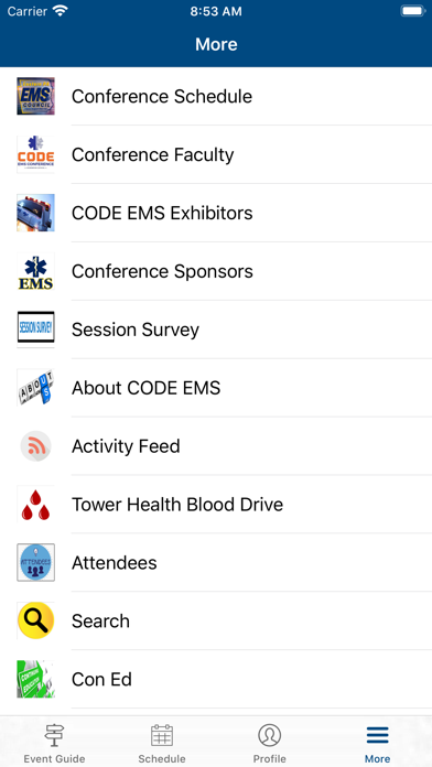 How to cancel & delete CODE EMS Conference from iphone & ipad 3