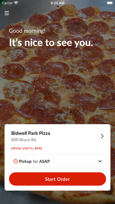 Bidwell Park Pizza Screenshot