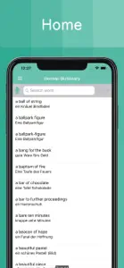 German Dictionary Offline screenshot #2 for iPhone