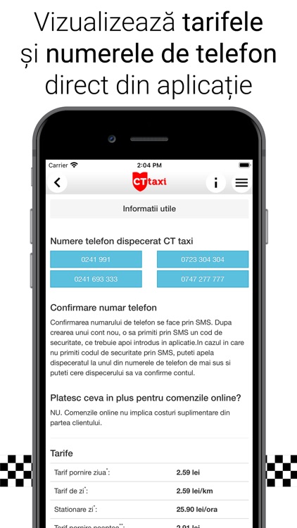 CTtaxi - Taxi in Constanta screenshot-8