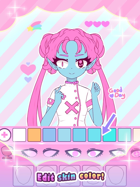 Roxie girl -  avatar maker iPad screenshot 6 - Games app