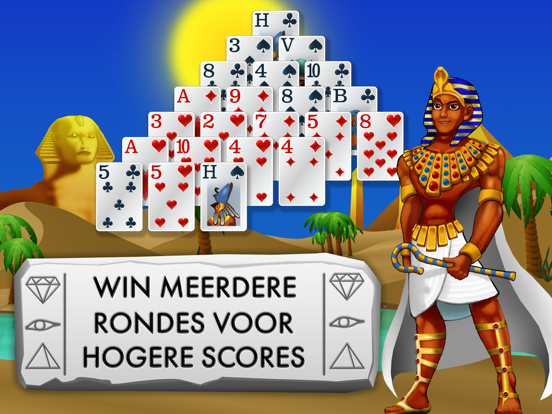 Piramide Solitaire iPad app afbeelding 3