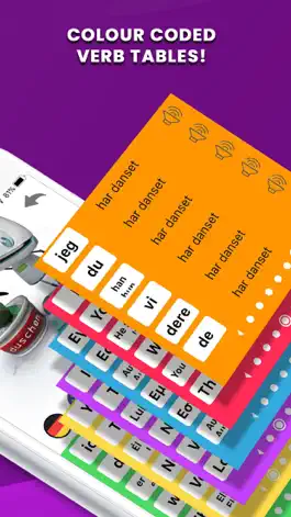 Game screenshot LearnBots Verbs & Conjugations hack