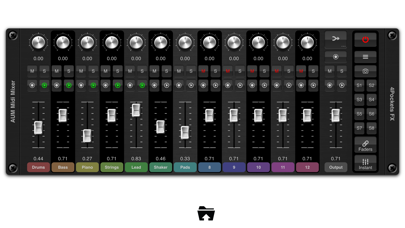 Screenshot #1 pour MidiMixer for AUM Auv3 Plugin