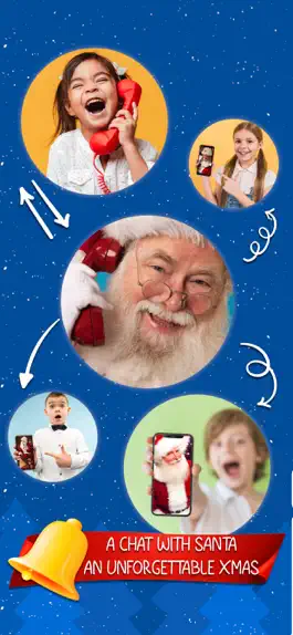 Game screenshot Santa Phone Call - Рождество ч apk