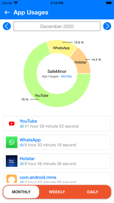 SafeMinor Screenshot