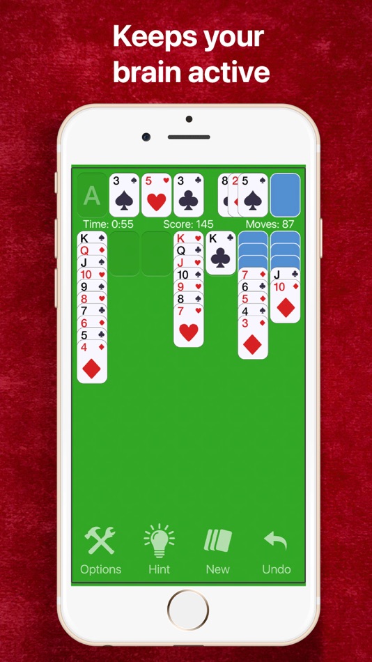 #2. Only Solitaire - The Card Game (iOS) 由: the binary family