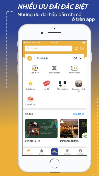 TITANA - Kết nối nghệ sĩ Screenshot