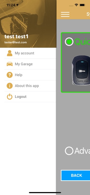 carlink mobile app for starting your vehicle from your phone