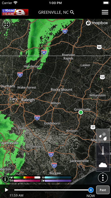 WNCT STORM TEAM 9 Screenshot