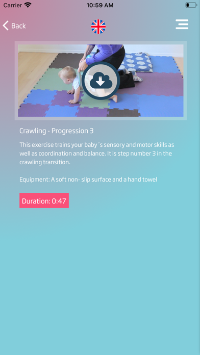 Baby Exercises & Activities Screenshot