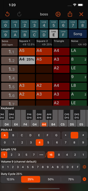 ‎October - Chiptune Maker Screenshot