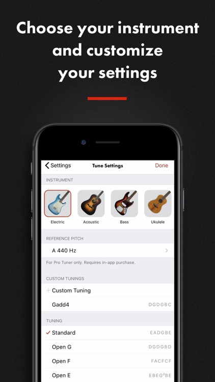 Fender Tune - Guitar Tuner screenshot-7
