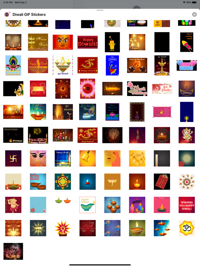 Diwali GIF Stickers