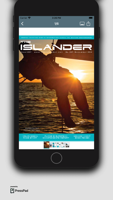 Screenshot #1 pour The Islander Magazine