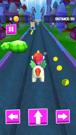 Game screenshot Unicorn Magical Adventure Run apk