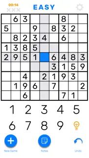 sudoku (classic puzzle game) iphone screenshot 1