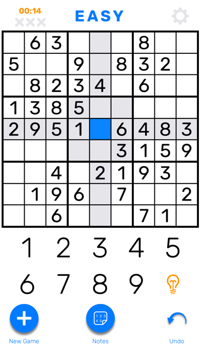 Screenshot #1 pour Sudoku (Classic Puzzle Game)