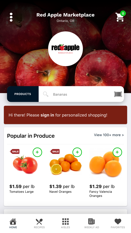 Red Apple Marketplace - 1.5.6 - (iOS)