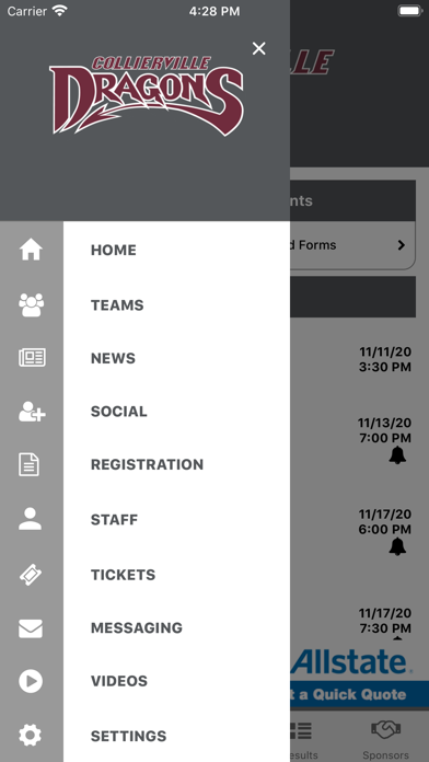 Collierville Dragons Athletics screenshot 4