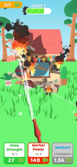 Game screenshot Idle Firefighter apk