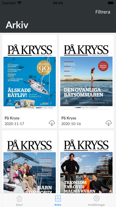 Kryssarklubben Screenshot