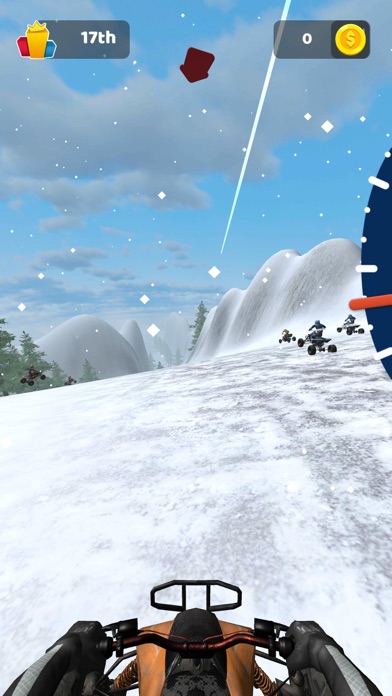 ATV Mountain Race Screenshot