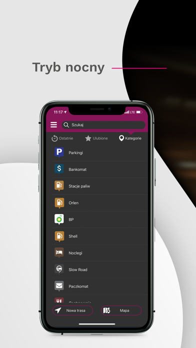 Nawigacja T-Mobile Screenshot