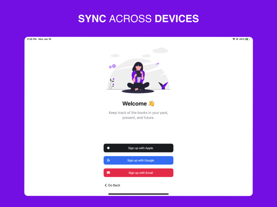Kabook! Reading List iPad screenshot 6 - Utilities app