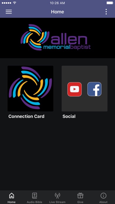 Allen Memorial Baptist Church Screenshot