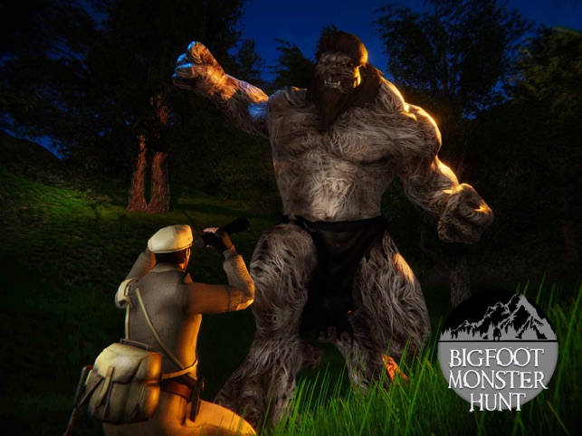 Finding Bigfoot monster hunter