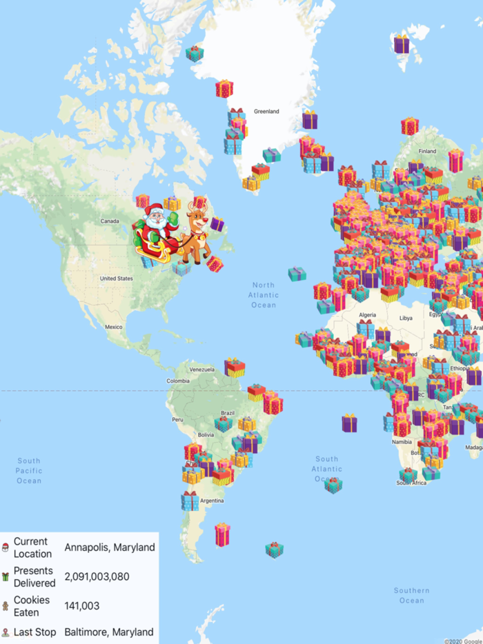 Santa Tracker Official
