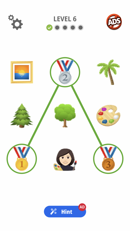 #5. Emoji Match & Connect (iOS) 由: Conversion, LLC