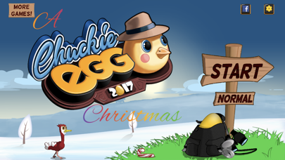 A Chuckie Egg Christmas Screenshot