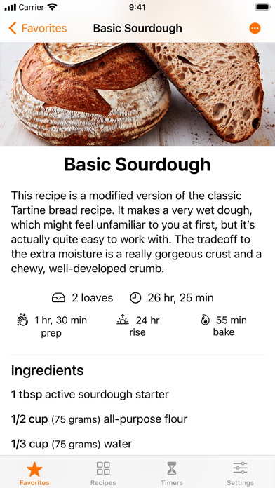 Loafer: Baking & Recipes Screenshot