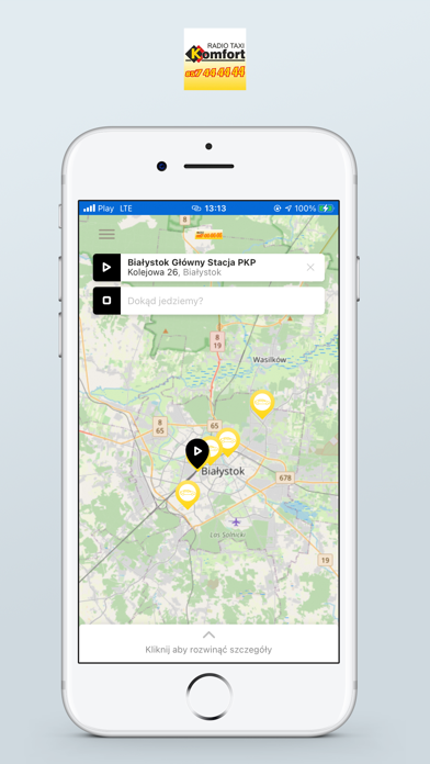 Screenshot #3 pour Komfort Taxi Białystok