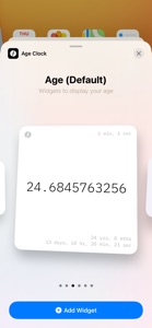 Age Clock screenshot #5 for iPhone