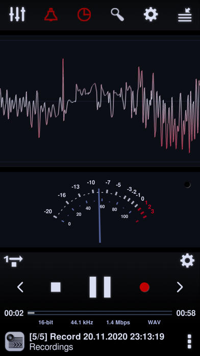 Screenshot #2 pour Neutron Audio Recorder