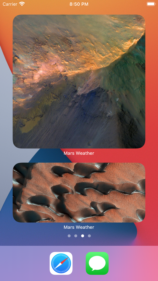 #1. Mars Weather with Widgets (iOS) 由: Andrew Jones