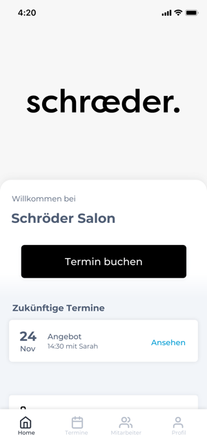 ‎Schröder Salon Screenshot