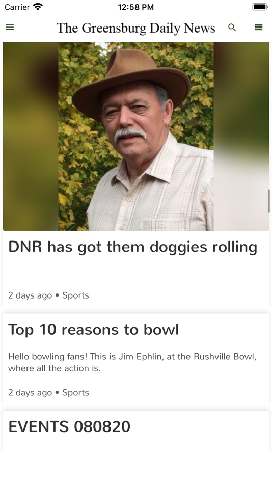 #2. Daily News- Greensburg, IN (iOS) 由: CNHI LLC